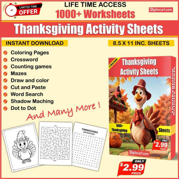 Celebrate Thanksgiving with 1000+ Joyful Activities!